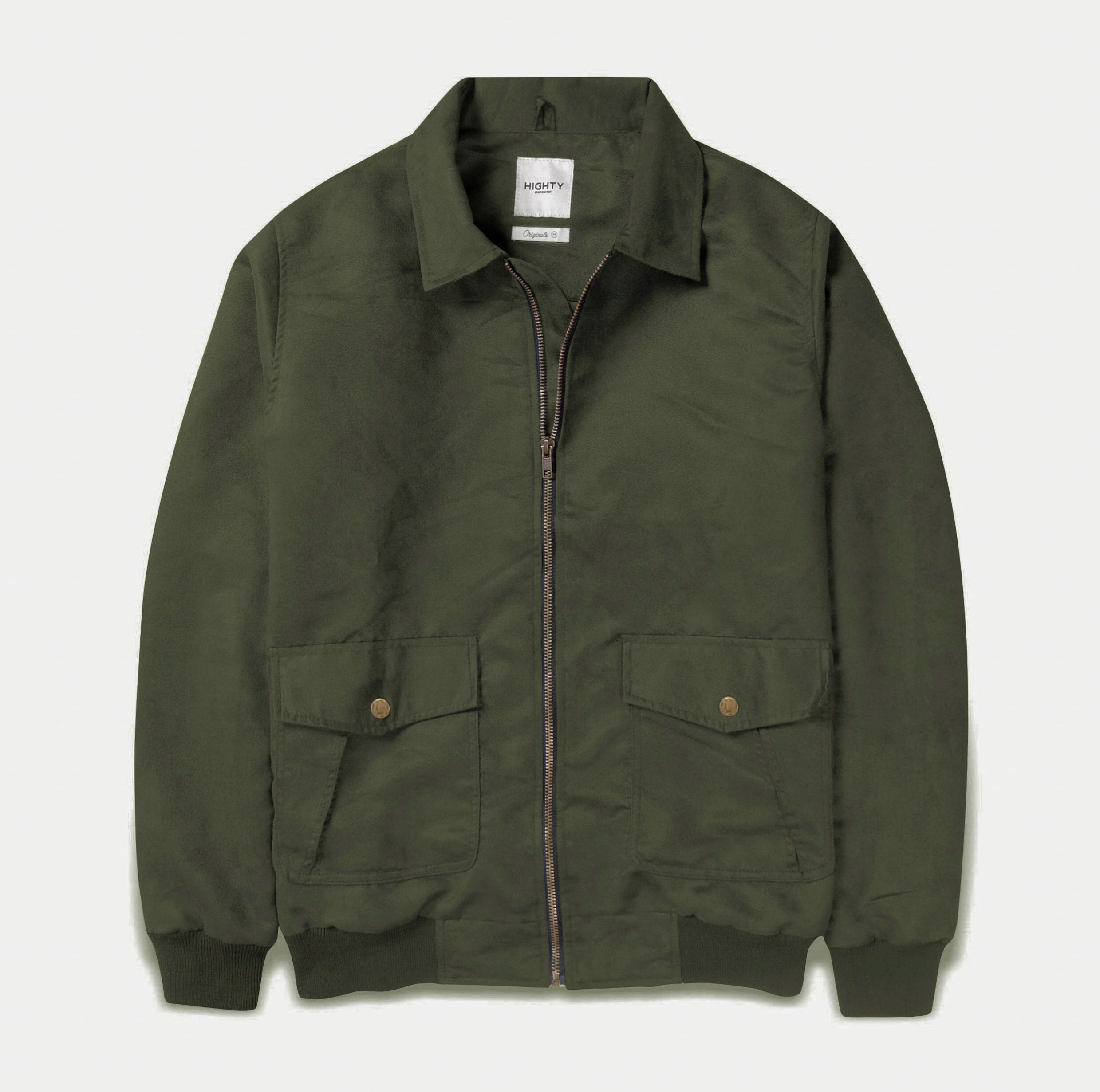 elayne ease olive suede