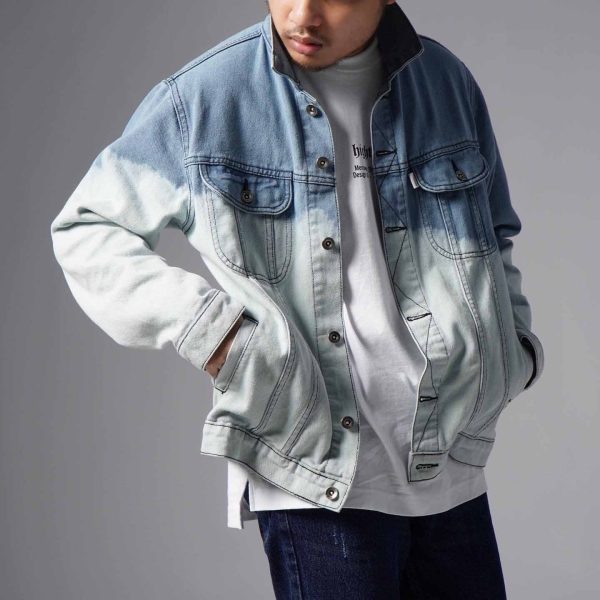 Gradient Denim Jacket (Limited Stock 
